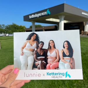 Lunnie Partners with Kettering Health to Support New Moms with Innovative Leakproof Nursing Bras