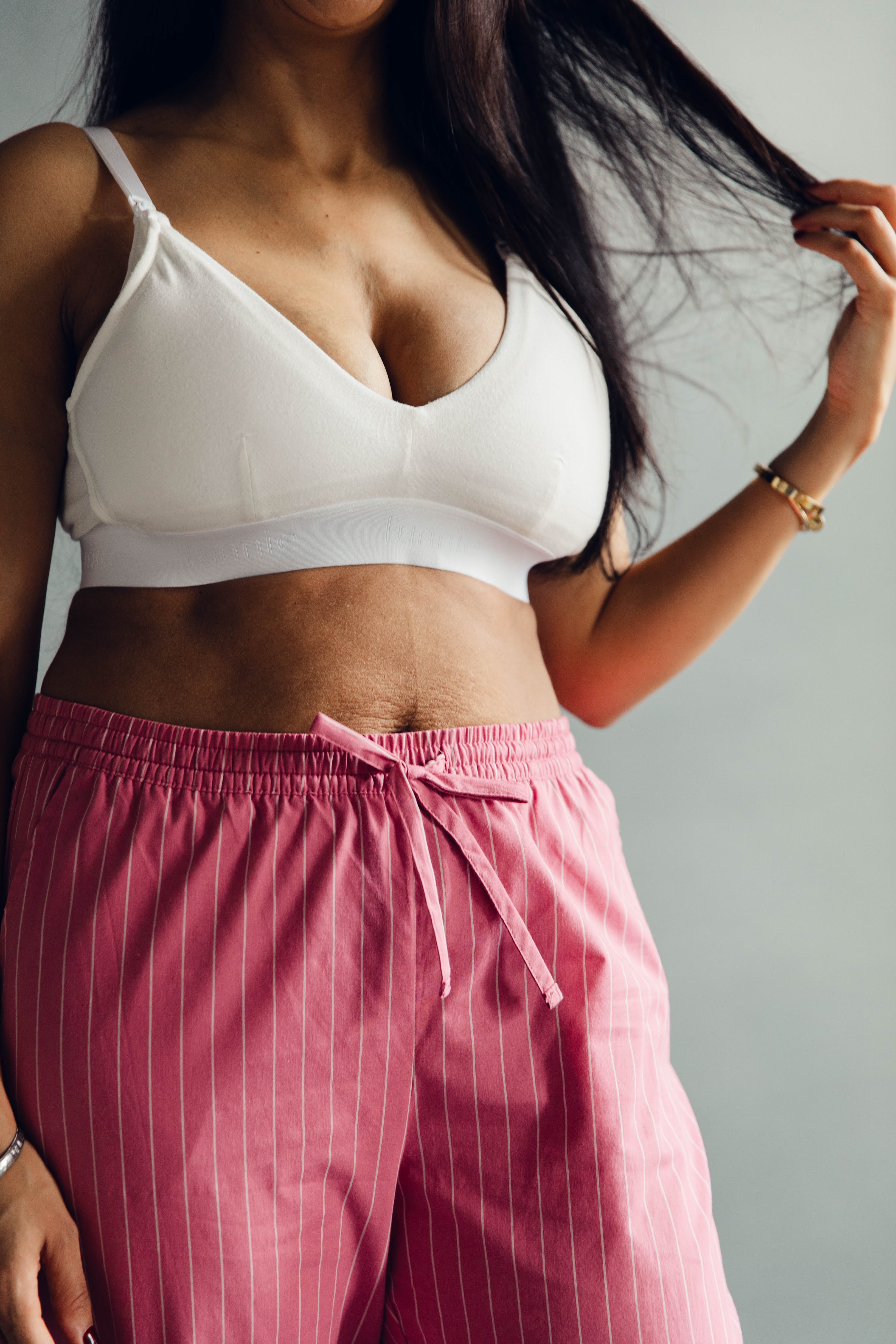 Lunnie All-Day Leakproof Nursing Bra Cream / S